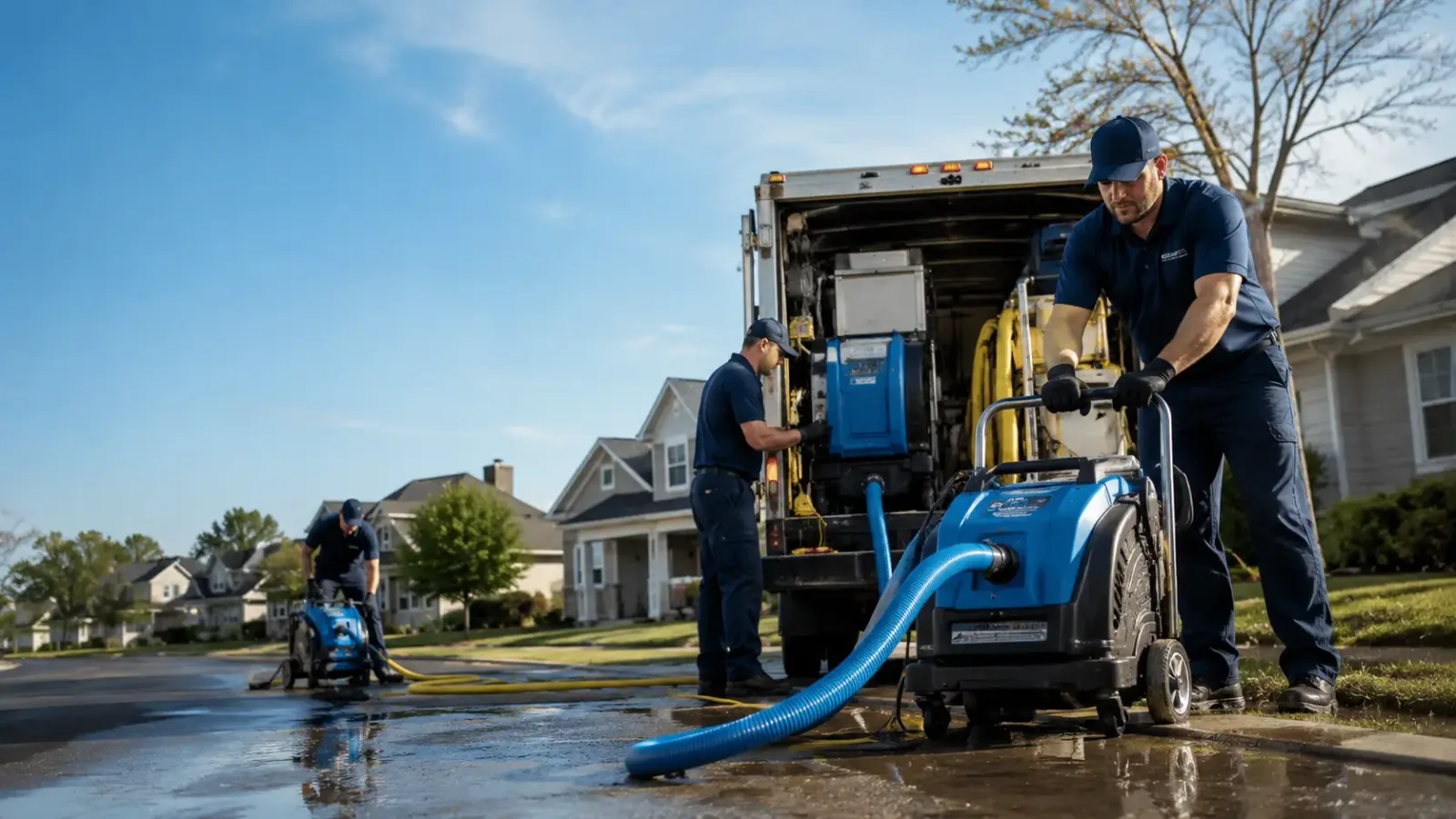 Flood Damage Cleanup in Lambertville, MI